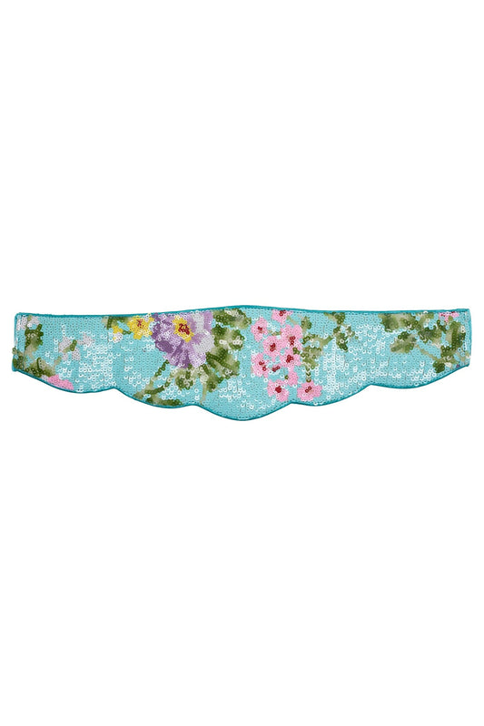 BRIA-SEQ BELT - Blue Combo |Jeffrey Campbell